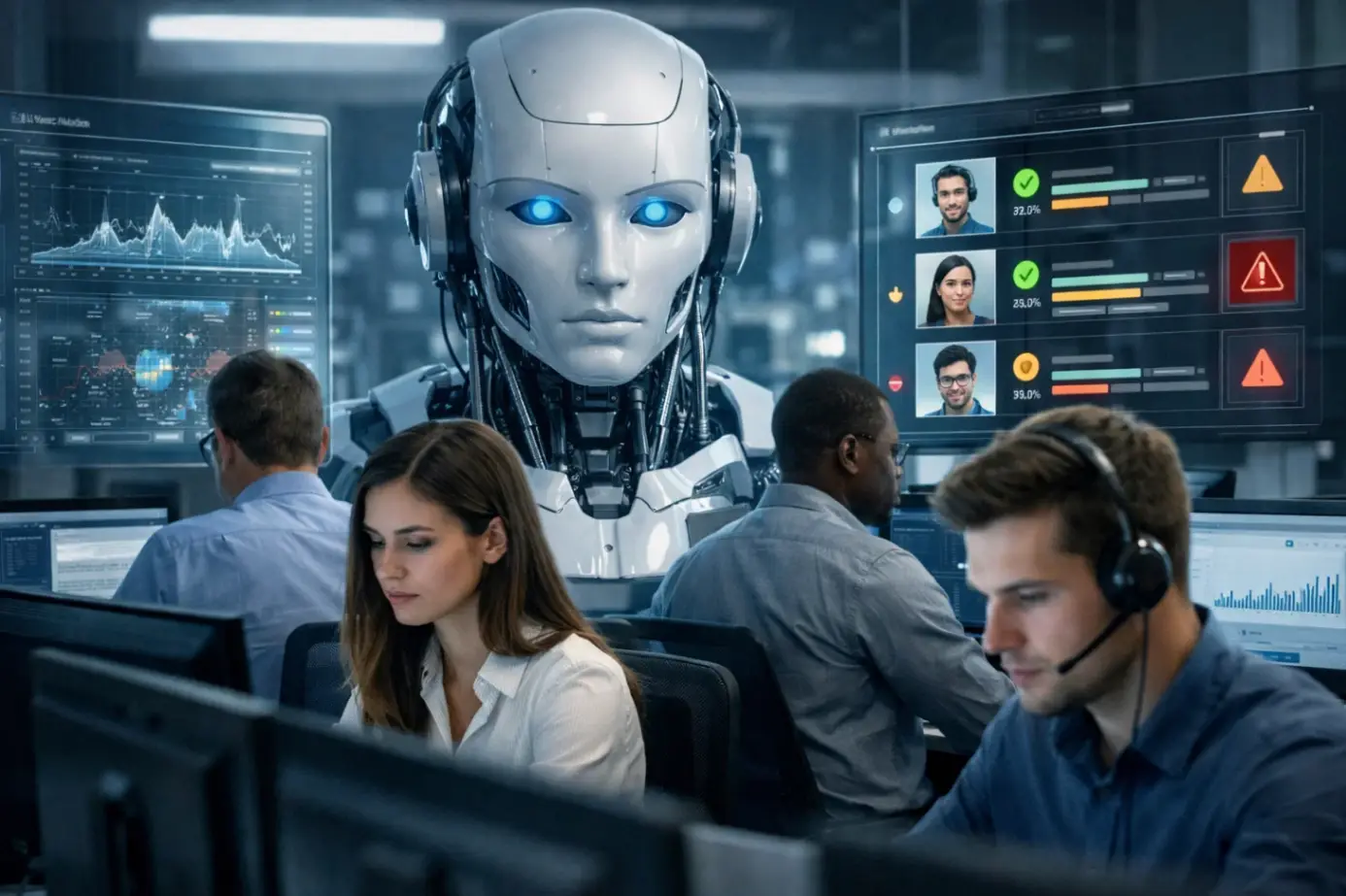 Алгоритмични мениджъри: как AI започва да управлява служителите